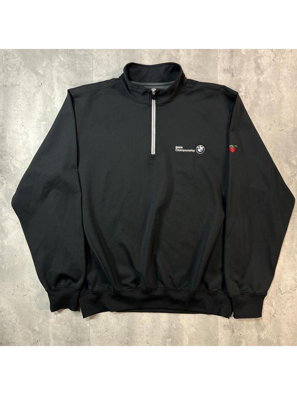 Y2K Black BMW Championship Track Jacket
